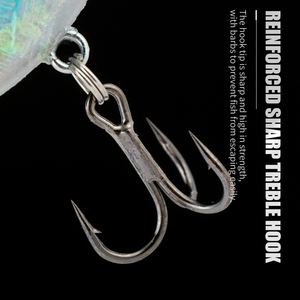 Lushzer 3 cái/lốc mềm câu cá thu hút swimbait với Jig Chì Đầu móc 5.2g 14g Mồi câu cá cho nhân tạo chìm Bass cá hồi - Product Image 5