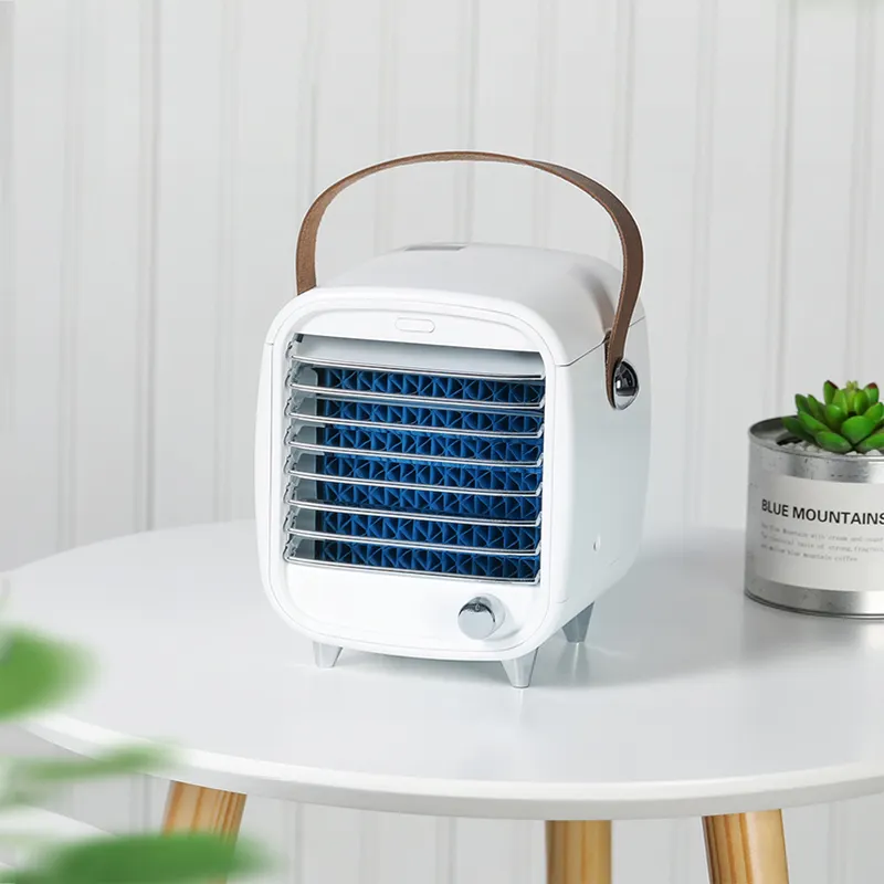 Personal de aire portátil ventilador de refrigeración portátil Mesa Mini acondicionado para oficina