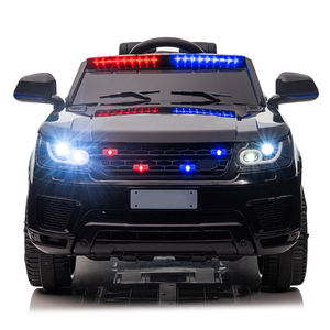 Mobil Listrik Anak-anak Empat Roda Mainan Mobil Remote Control Mobil Polisi Anak-anak - Product Image 5