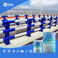 Revêtement de surface liquide pour structures en acier extérieures, finition polyuréthane aliphatique à base d'acrylique