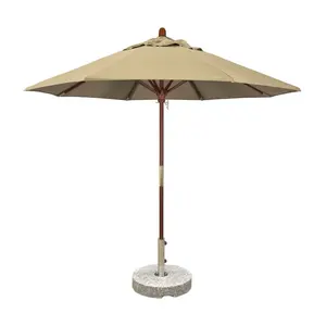 Parasol de jardin en bois dur blanc et rouge, résistant au soleil, de 2m et 3m, pour l'extérieur, idéal pour la Russie et <span class=keywords><strong>Erdinger</strong></span> - Product Image 4