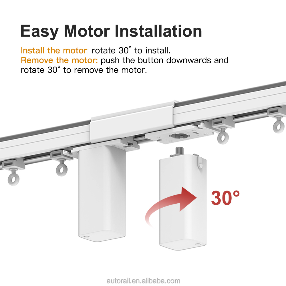 Smart Curtain Drivers Smart Curtain Robot Automated Curtain Motor Wave Ripple Fold S Curtains · image 15