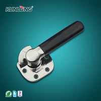 Loquet de serrure à poignée de compression en acier inoxydable robuste, alliage de zinc, plaqué zinc, pour porte de four industriel, SK1-8119, carton