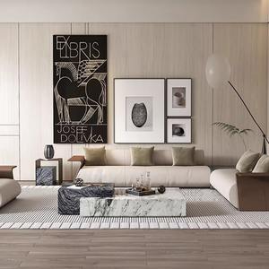 Mesa de centro de mármol artificial de estilo italiano moderno para villas y <span class=keywords><strong>pisos</strong></span> de lujo Luz de piso grande Diseño de lujo 1 año de garantía - Product Image 3