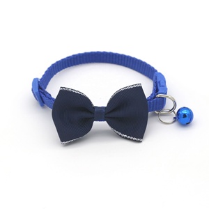 Nuevo estilo, venta al por mayor, <span class=keywords><strong>Collar</strong></span> de campana con lazo para mascotas, suministros encantadores para mascotas, <span class=keywords><strong>Collar</strong></span> para perros y gatos - Product Image 6