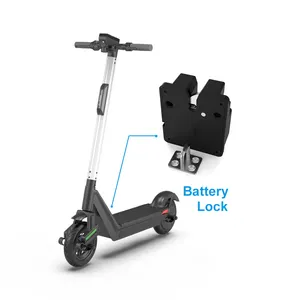 전자 자전거 병 모듈 전기 스쿠터 액세서리 부품 E 오토바이 접이식 Ebike 리튬 배터리 케이스 잠금 장치