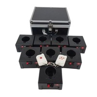 Système de tir sans fil de feux d'artifice de fontaine pyro froide d'intérieur à télécommande à huit canaux nouvel arrivage