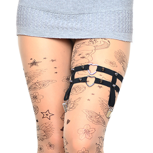 Usine personnalisée nouvelle scène de Rock Performance tenue bretelles cuisse menottes séduisante Sexy jambes sangles fétiche <span class=keywords><strong>porte</strong></span>-jarretelles - Product Image 3