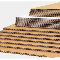 Fournisseur professionnel de carton ondulé en nid d'abeille recyclable, revêtu de PVC, pour l'emballage, l'affichage et l'artisanat