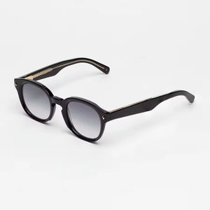 Lunettes de soleil rondes classiques et tendance 3519, de luxe, avec verres dégradés de haute qualité, logo personnalisé, PC+CP, 2026 - Product Image 1