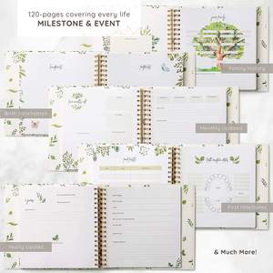 Album Fotografico per Bambini 2026 di Alta Qualità con Design Personalizzato, Copertina in Carta e Rilegatura a Spirale, <span class=keywords><strong>Libro</strong></span> dei Primi Ricordi, Diario, Scrapbook - Product Image 3