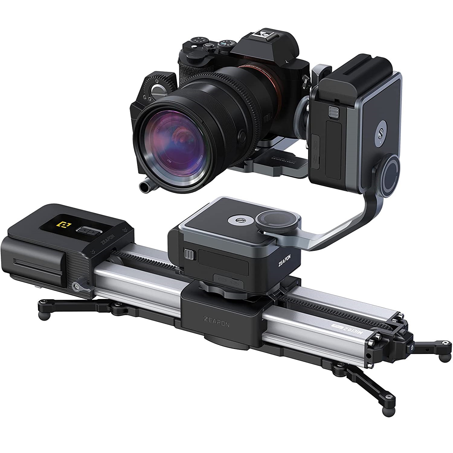 ZEAPON PD-E1 PT PONS電動パン＆チルトヘッド Zeapon PONS PT PS-E1/PD-E1 Motorized Pan Head, 50kg