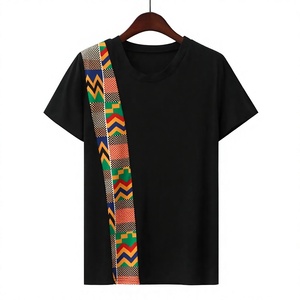 Camisetas Unisex de Alta Calidad, Holgadas, de Manga Corta, con Tela Personalizada, Transpirables, de Secado Rápido, Estilo Africano - Product Image 1