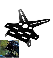 Support de plaque d'immatriculation de moto universel X Clamp Tidy Tail Number Plate Holder For Motorcycle Factory Drawing Customizable