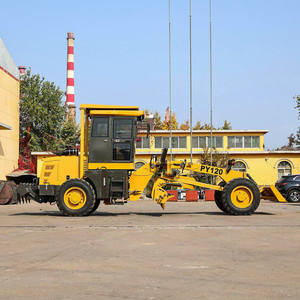 Topsense, оптовая продажа, новинка, 0,8 тонны, 1,0 тонны, 1,5 тонны, 2,0 тонны, 2,5 тонн, мини-грейдер, 4WD, дорожный грейдер, фронтальный погрузчик с насадками - Product Image 4