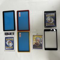 Ensemble d'inserts en acrylique de taille standard pour cartes gradées PSA, avec aimants puissants en aluminium, pour protège-cartes One Touch 35pt, empilables