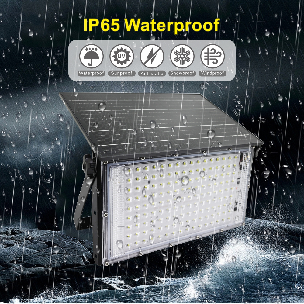 solar led flood light factory high quality waterproof aluminum for garden for stadium 2000w