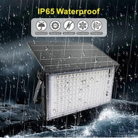Projecteur de Stade LED Extérieur Étanche Pliable, Projecteur Éclairage Solaire de Jardin IP65