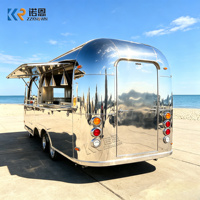Remorque alimentaire avec cuisine complète, remorque alimentaire mobile, remorque de restauration entièrement équipée, armoires aux normes américaines