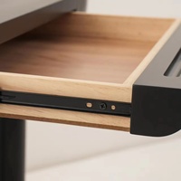Table console moderne en bois Bateman 48'' pour bureau à domicile ou salon, idéale pour les meubles d'appartement
