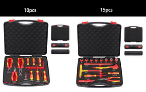 OEM Tùy Chỉnh 60Pcs VDE Cách Điện Thợ Điện Hộp Công Cụ VDE 1000V Cách Điện Tổ Chức & Cửa Hàng Công Cụ Cho Thợ Điện - Product Image 2