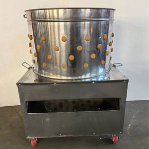 Meest verkochte commerciële mini-plukker voor kippen, plukmachine, slachtafvalverwerking, kippen-scalder en -plukker - Product Image 4