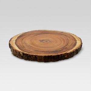 Plato de Servir Cuadrado de Madera de Acacia Grabado Personalizado, Resistente al Agua, Antideslizante, Fácil de Limpiar, Diseño Moderno y Lujoso para Bodas - Product Image 6