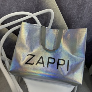 Bolsa <span class=keywords><strong>de</strong></span> Regalo Holográfica Reutilizable, Bolsa <span class=keywords><strong>de</strong></span> <span class=keywords><strong>Tela</strong></span> No Tejida, Bolsa <span class=keywords><strong>de</strong></span> Compras <span class=keywords><strong>de</strong></span> Polipropileno No Tejido <span class=keywords><strong>con</strong></span> <span class=keywords><strong>Asas</strong></span> - Product Image 5
