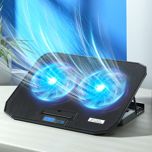 1200RPM Gaming Laptop Cooler due ventole due USB Laptop Cooling Pad supporto <span class=keywords><strong>per</strong></span> <span class=keywords><strong>Notebook</strong></span> <span class=keywords><strong>per</strong></span> Laptop - Product Image 2