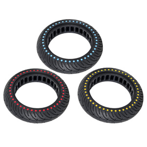 Nuevo Neumático de Goma Sólida Elástica Fluorescente de 8.5*2, Rojo, para <span class=keywords><strong>Xiaomi</strong></span> M365, Accesorios para Scooter Eléctrico, Antiexplosión - Product Image 6