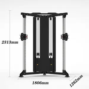 HALA-UB-2210 New Model Functional Trainer /Smith Machine Commercial Fitness Equipment