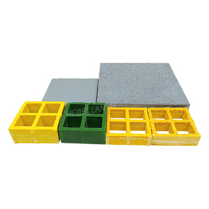 Grille moulée en FRP, résistante à la corrosion et robuste pour plateformes industrielles - Product Image 6