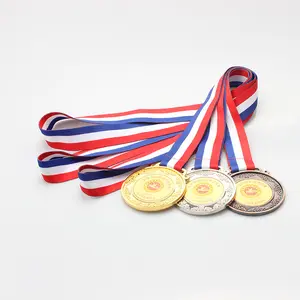 Cordão de poliéster, cordão de nfl e cordão com correia de correia para medalha
