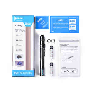 Stylo à lumière noire 365 nm pour la détection des taches d'urine de <span class=keywords><strong>chien</strong></span> et de chat, lampe torche EDC étanche IP68, piles AAA - Product Image 6