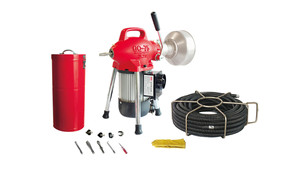 GQ-75 Nouvelle machine de nettoyage de tuyaux portable, nettoyeur sanitaire professionnel industriel pour la plomberie, dragage - Product Image 4