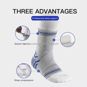 Adjustable Elastic Compression <strong>Ankle</strong> <strong>Support</strong> Brace Comfortable <strong>Ankle</strong> Guard Fitness Protection <strong>Bandage</strong> for Running Cycling - Product Image 2