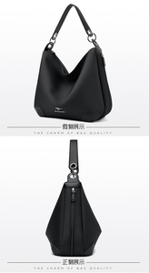 New Fashion Shopping <b>Tote</b> Bag Women's Large Capacity Commuting Crossbody Bags Comfortable Oxford Travel Shoulder Bag for Ladies - Product Image 4