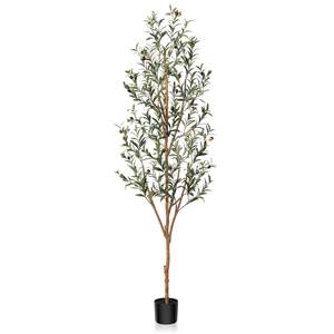 Vente en gros d'oliviers artificiels Bonsaï en plastique <span class=keywords><strong>Petit</strong></span> <span class=keywords><strong>pot</strong></span> en faux <span class=keywords><strong>olivier</strong></span> <span class=keywords><strong>pour</strong></span> la décoration intérieure du bureau à domicile - Product Image 4