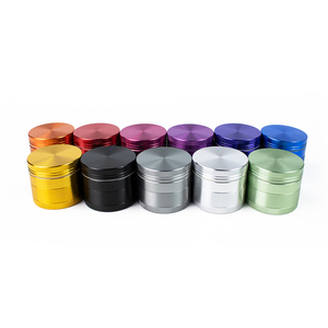 Round Aluminum Alloy Dry <b>Herb</b> <b>Grinder</b> in Multiple Colors with 4-Piece Design for Smoking Accessories - Product Image 6