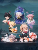 Figurine d'action en verre DODO NAMI Floating Mountains Seas Blind Box 3ème génération, poupée mignonne, cadeau d'anniversaire pour fille, décoration