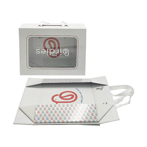 Custom White Folding <strong>Wedding</strong> <strong>Gift</strong> <strong>Box</strong> for Apparel Skincare Shoes Socks Packaging Featuring Big Magnetic Cardboard Gold Foil Logo - Product Image 6