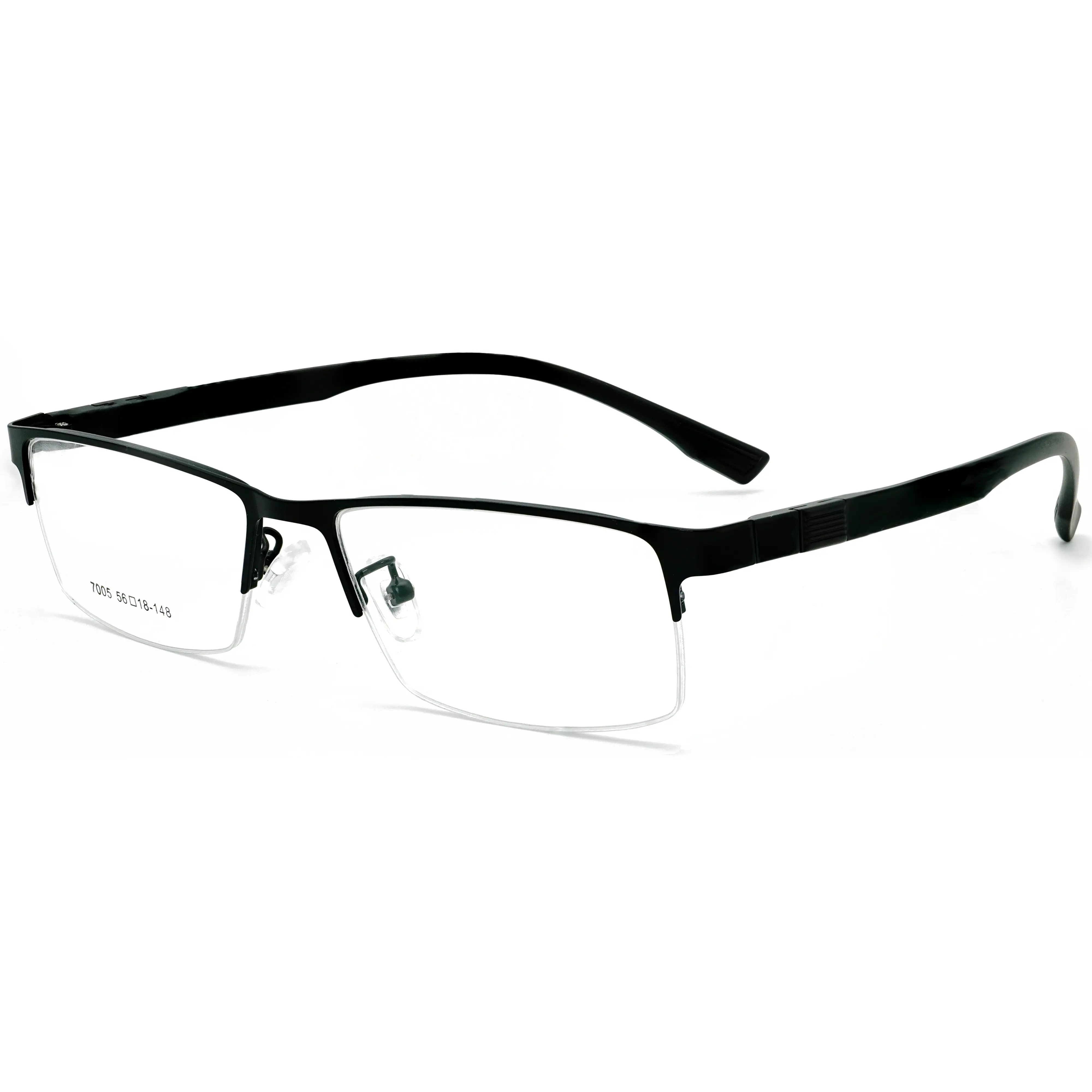 New Fashion Glasses Optical Eyeglasses Frame Business Men Glasses Half Rim Computer Cellphone Eyewear