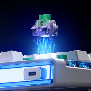 Clavier de jeu magnétique optique MCHOSE Ace68 Air à faible latence, touches PBT interchangeables à chaud, clavier RGB personnalisé avec driver M-HUB - Product Image 6