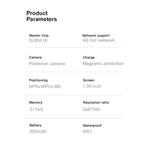 4G 5G Smart <b>Watch</b> H10 WiFi GPS Dual <b>Camera</b> Video Call NFC 2+16GB 900MAH Battery Android Smart <b>Watch</b> - Product Image 6