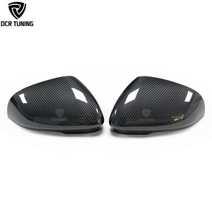 Dry Carbon Fiber Rearview <strong>Mirror</strong> Cover Auto Side Door <strong>Mirror</strong> Overlay for Jaguar XF XK XJ XE 2010+ Add-On <strong>Car</strong> <strong>Mirrors</strong> - Product Image 3