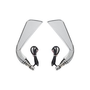 Rétroviseur latéral arrière de <span class=keywords><strong>moto</strong></span> avec feux de circulation LED pour Harley Cross Bones 2008-2009 pour Harley Dyna modèles 1984-2014 - Product Image 1