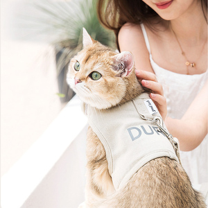 <strong>Cat</strong> Reflective Tactical and Collars Macrame Surf Board Reflective Tactical Wiring No Pull Lighter Pet Set Leash Dog <strong>Harness</strong> - Product Image 4