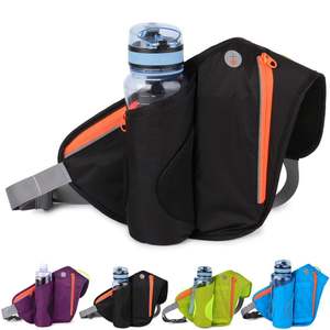 Pochette de ceinture pour téléphone et petit portefeuille, sac banane pour la randonnée, les voyages et les activités de plein air, pochette à clip design, mode unisexe, Oxford - Product Image 6