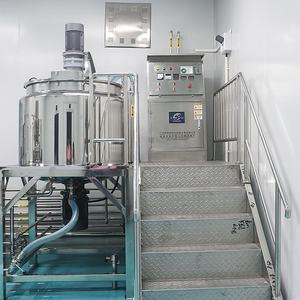 เครื่องผสมอิมัลซิไฟเออร์แบบแรงเฉือนสูง 2000 ลิตร เครื่องผสมสูญญากาศสำหรับอิมัลซิไฟเออร์ เครื่องผสมโฮโมจีไนเซอร์สำหรับเครื่องสำอางและแชมพู เครื่องโฮโมจีไนเซอร์สำหรับอิมัลชั่น - Product Image 5