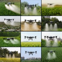 Drone agricole de pulvérisation de grande capacité FCC-X200, drone agricole de précision pour l'application d'engrais